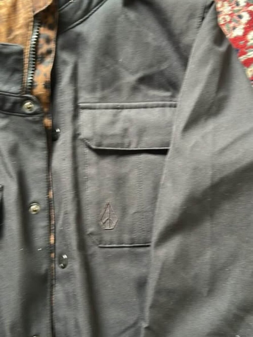 Volcom Kuma Jacket, Black - Women’s Medium - Picture 5 of 8